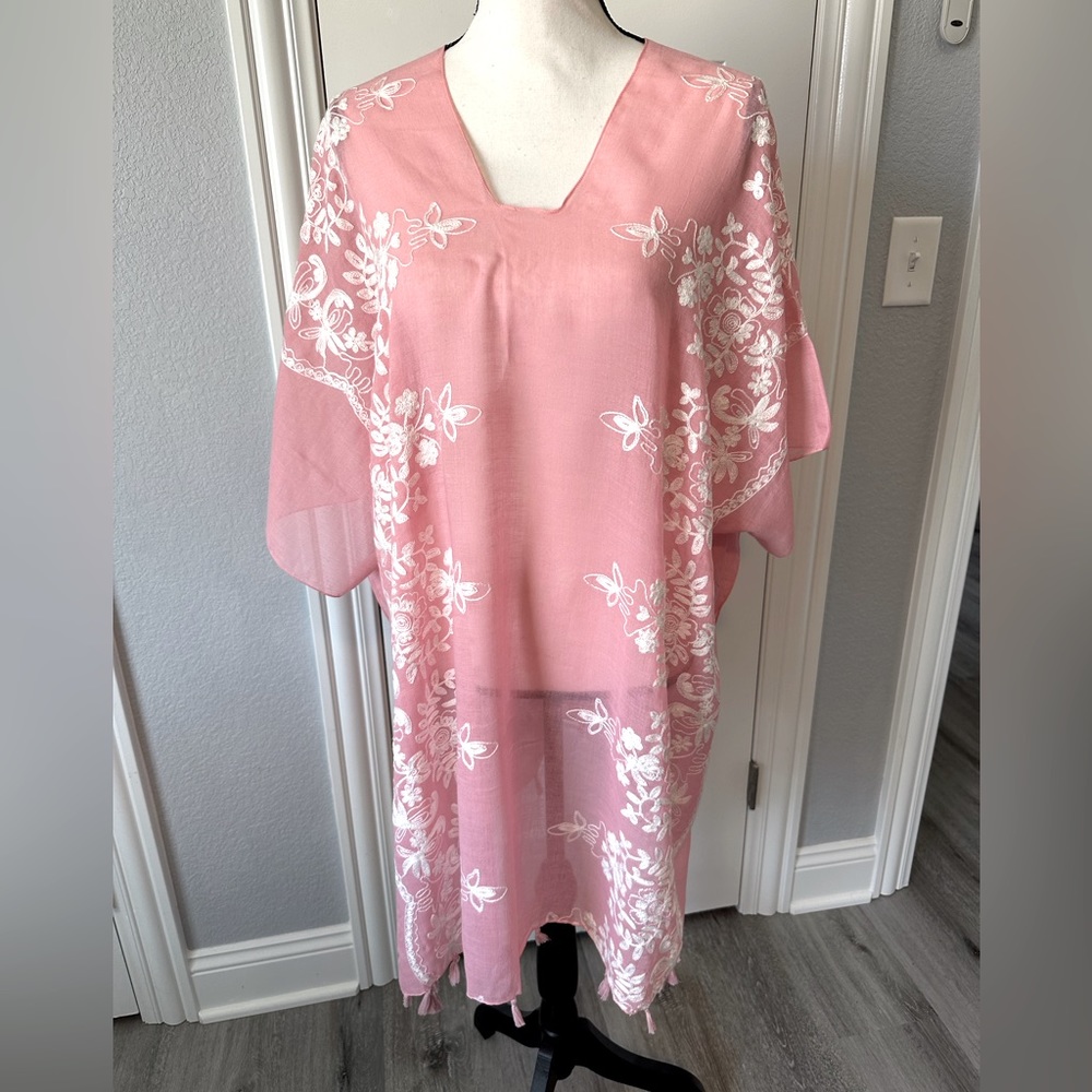 Pink Swimsuit Cover Up